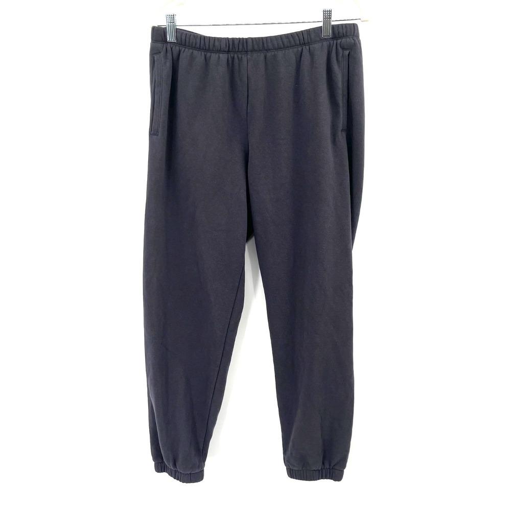 NEW Universal Thread Blue Gray Slouchy soft tie waist jogger sweat pant lounge M